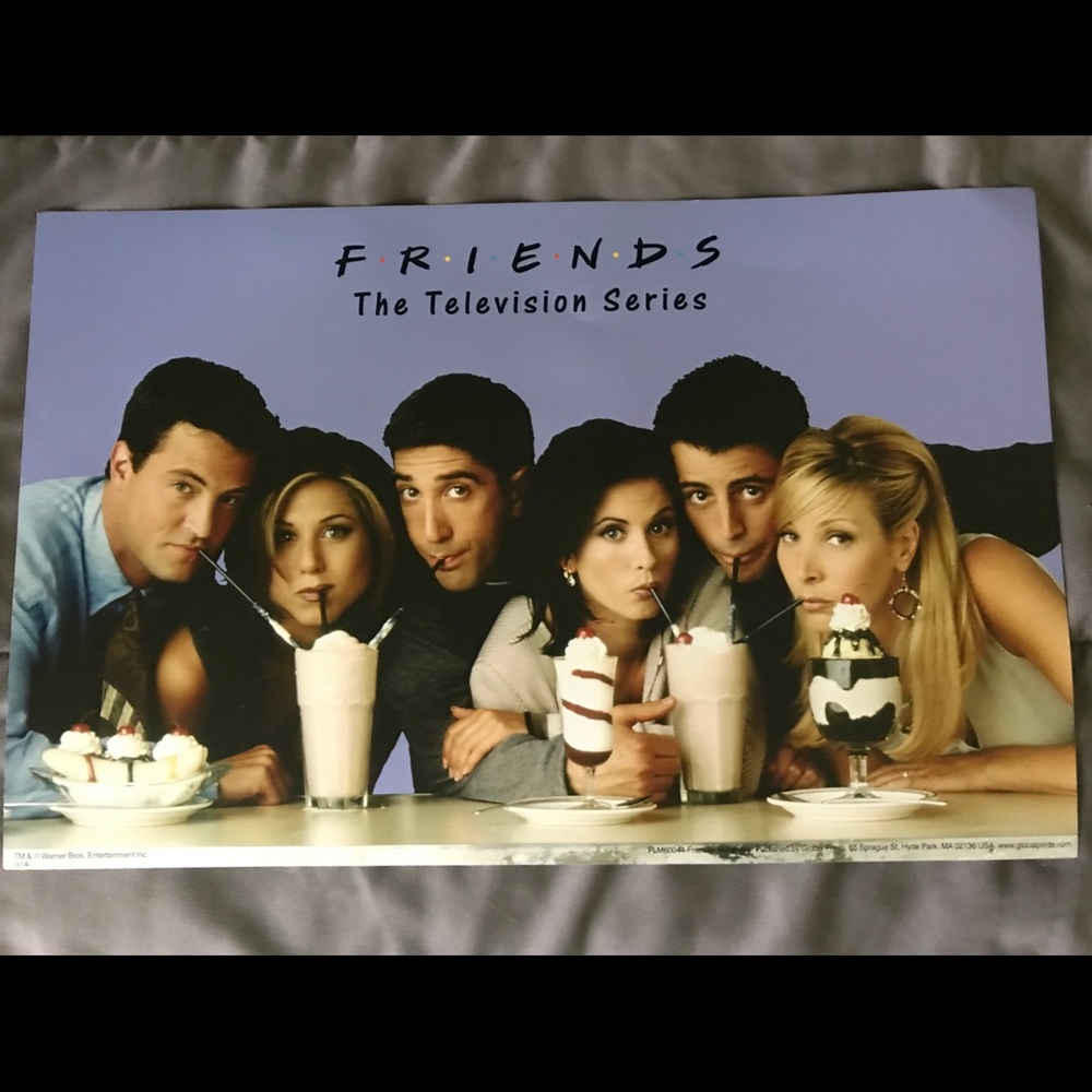 Friends Milkshake Poster